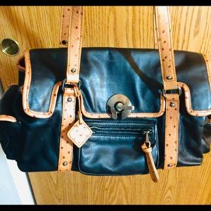 Authentic Donald J Pliner Handbag With Dust Bag